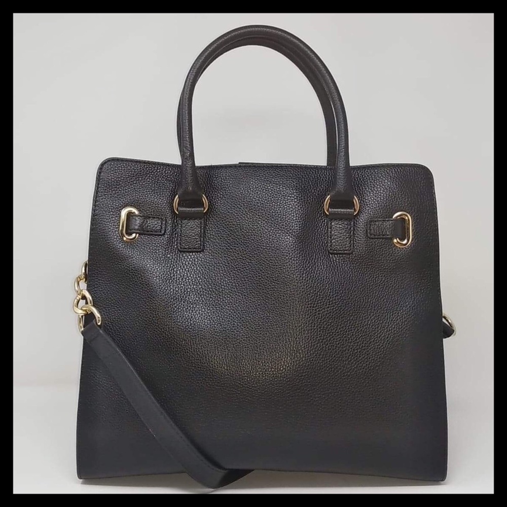 Michael Kors Hamilton Large NS Leather Tote Bag - Picture 2 of 14